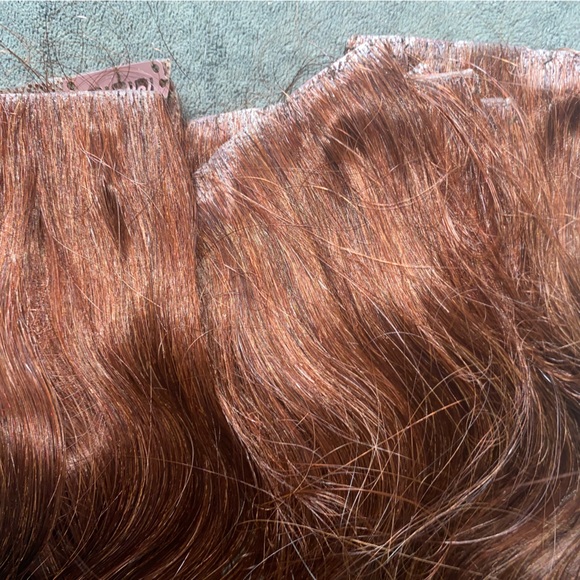 Clip In Human Hair Extensions - Picture 2 of 5